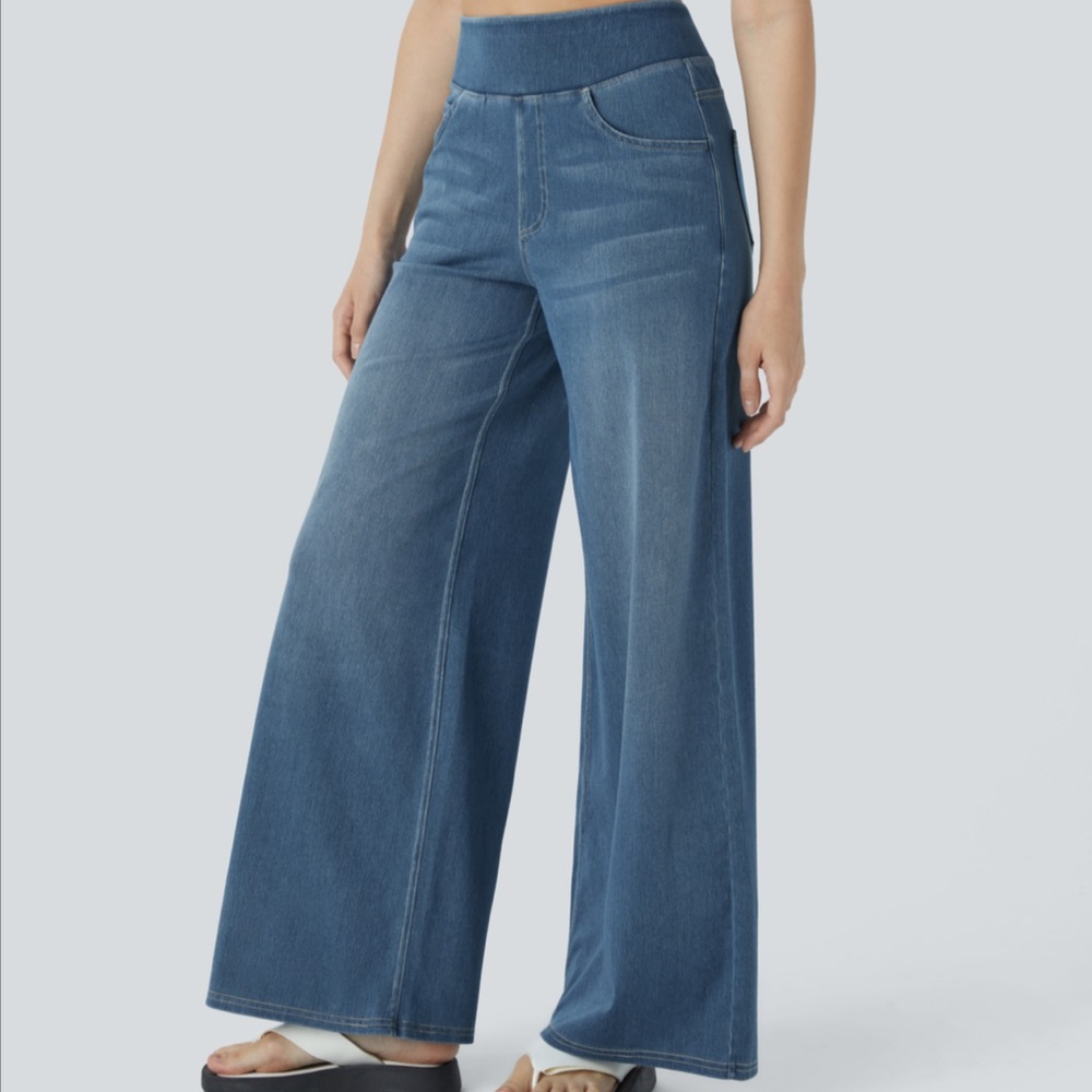 HALARA Flex Denim Comfort Jeans Mayan Blue Denim XS Petite